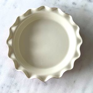 Rose Levy Red Fluted Pie Pan HIC Harold Import